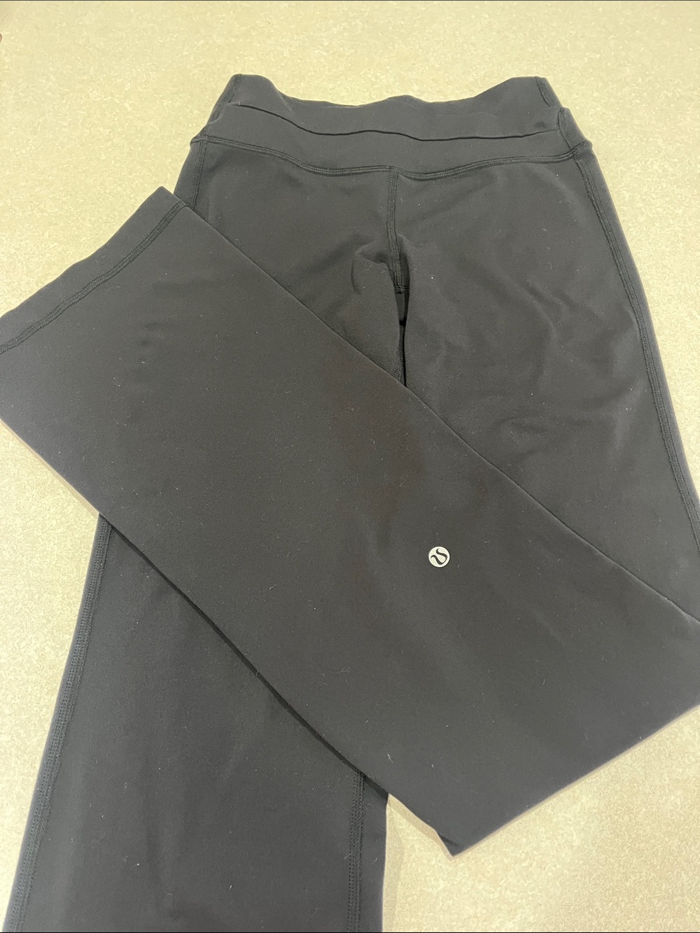 lululemon athletica Black Leggings with Subtle Logo